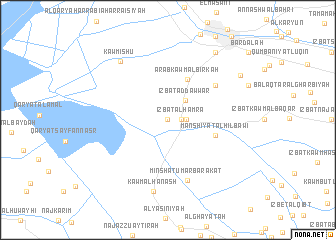 map of ‘Izbat Ismā‘īl Şidqī Bāshā